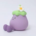 2025 Hot Sale Led Battery Usb Powered Eggplant Night Lights Kids Lamp For Home