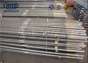 China Stainless Steel Spiral Boiler Heat Exchanger , Boiler Repair Parts Fin Tube ASME Standard on sale