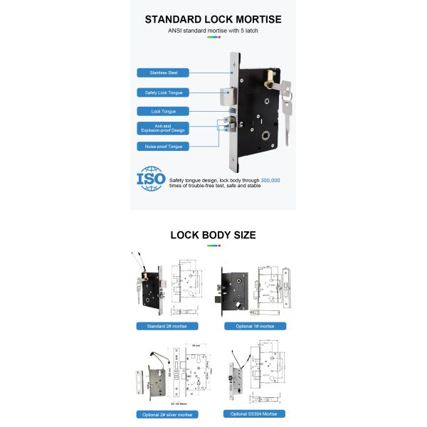 RF726 Electronic RFID hotel smart lock