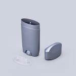 80g 2.65 Oz Deodorant Tubes Plastic Twist Up
