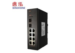 China Managed PTN Ring Fiber Optic Network Switch Install With Guide Rail on sale
