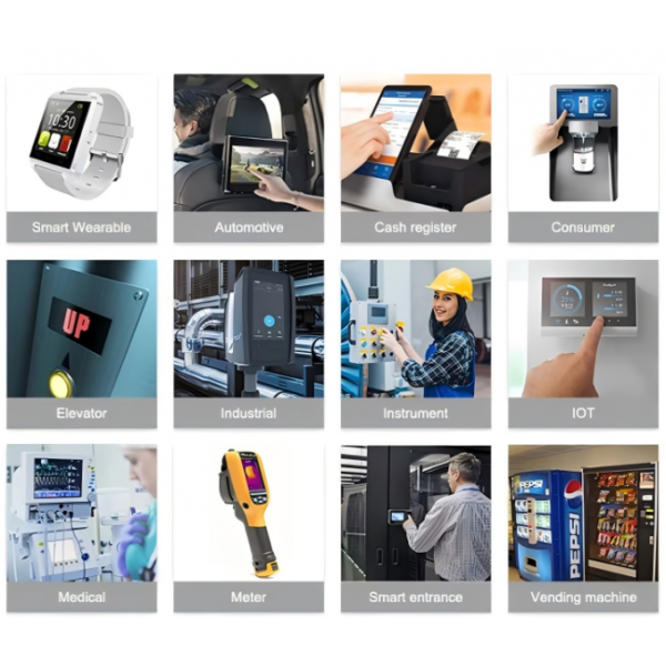 4.3 Inch RGB Display Module Industrial Embedded LCD Screen 800x480 With LED Backlight