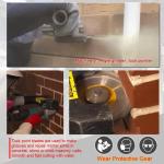 Good Performance 4.5 5 Inch Tuck Point Crack Chaser Grout Repair Diamond Saw