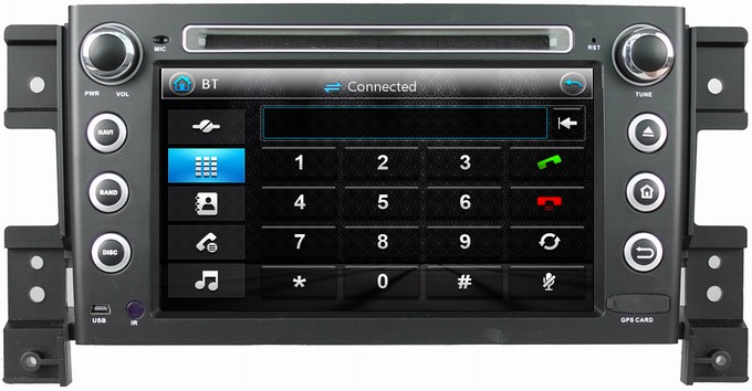 Ouchuangbo Car Audio DVD GPS Navi for Suzuki Vitara 2005-2011 USB SD Stereo System OCB-7056A
