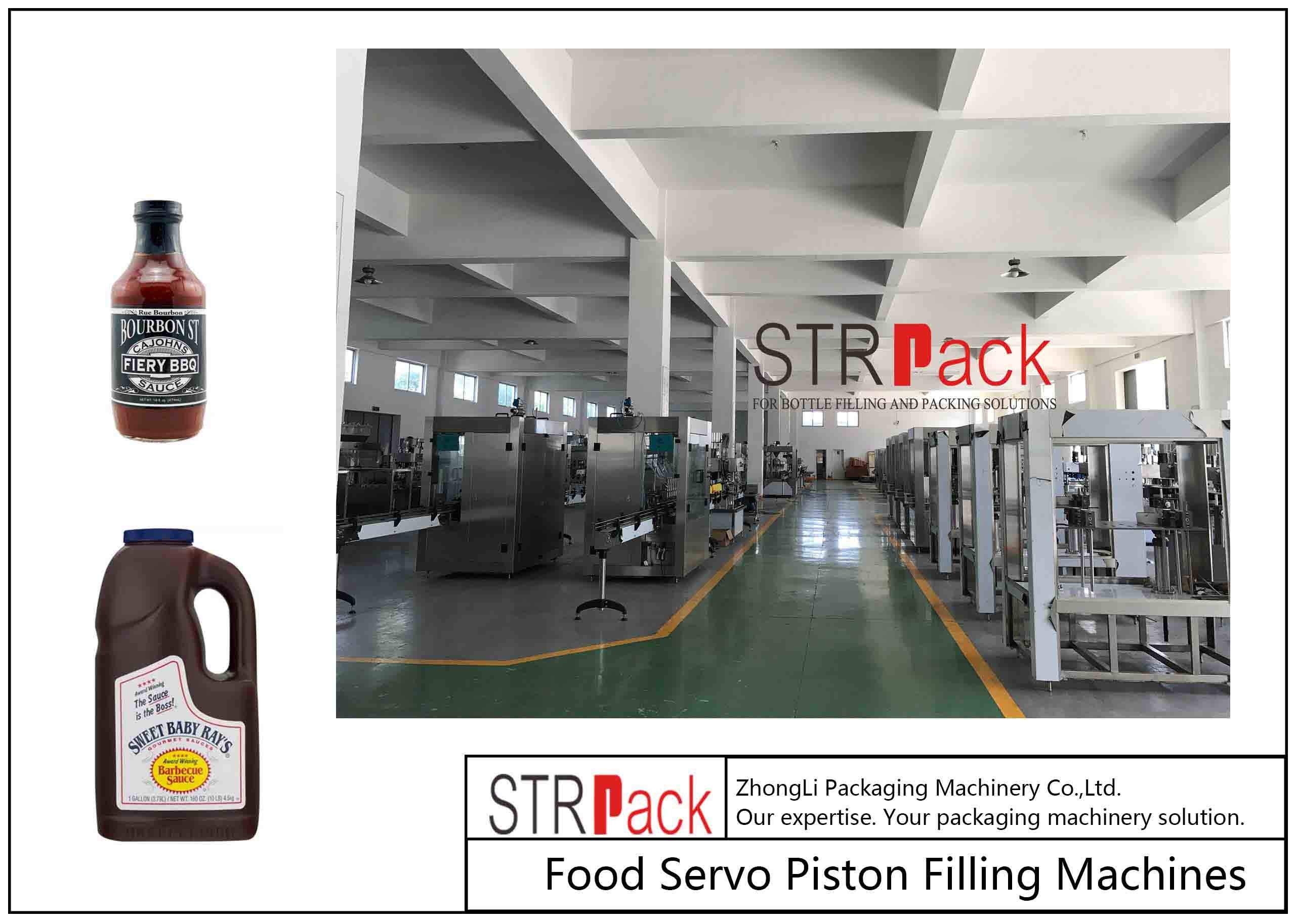 Noise Level ≤70dB Paste Filling Machine With Dimension 1000*800*1800mm 30 - 50 Bottles/Min