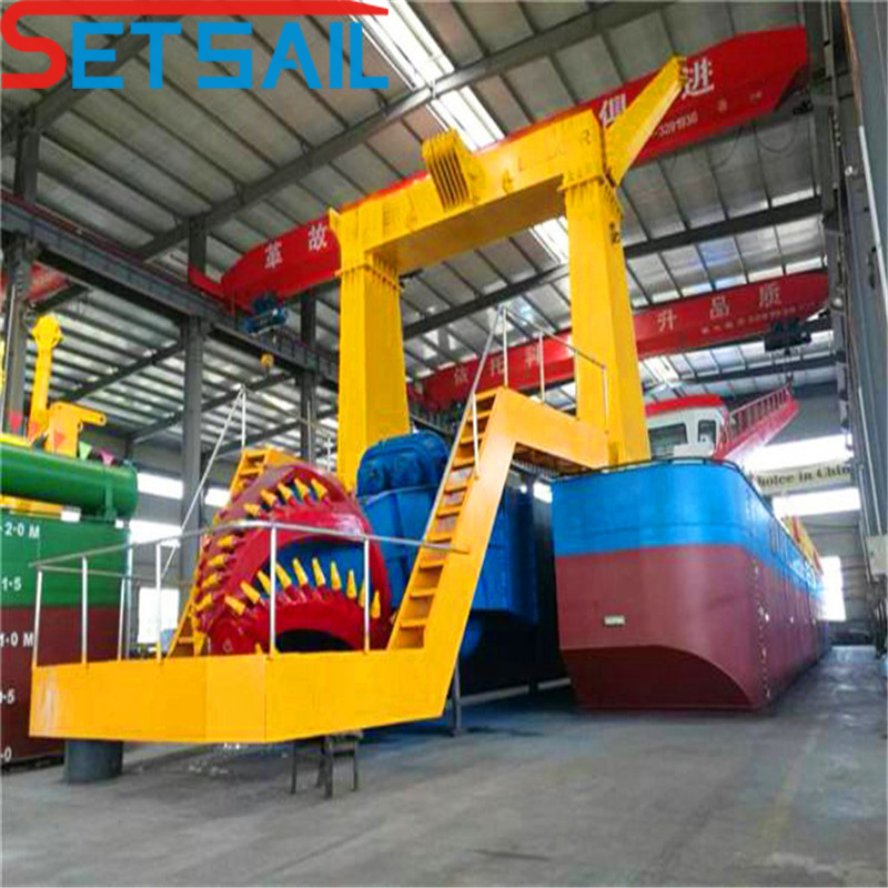Pump Cutter Suction River Sand Dredger with Cat Engine