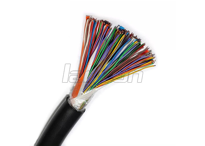 Outdoor Bare Copper Cat3 Telephone Cable / Cat3 25 Pair Cable For Communication