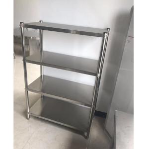 Wholesale Heavy Duty Shelving Stainless Steel Display Stands , Warehouse Rack System from china suppliers