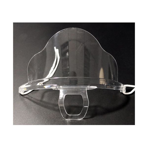 Anti Spit PET Chef Anti Fog Mouth Shield Face Shield No Fog Reusable