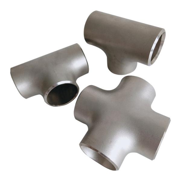 ANSI B16.9 SS Reducing Tee SCH40S Butt Weld Ends 19mm Stainless Steel Tube