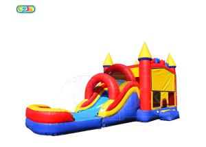 Wholesale PVC Tarpaulin Bouncy Castle Obstacle Course Waterproof Inflatable Combo from china suppliers
