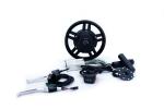 Low Noise Electric Bike Kit , 16" 250w Hub Motor Front Drive Conversion Kits