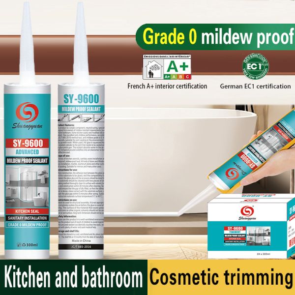 ildew Resistant Waterproof Sealant for Indoor Outdoor Ceramic