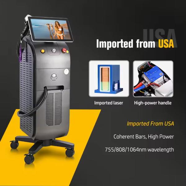 12x26mm Spot Size Laser Hair Removal Machine With Safety Features Skin Contact