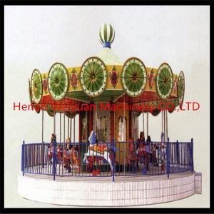 Wholesale Anti-Rust Light&amp;Musical Kids Horse Rides----Merry Go Round from china suppliers