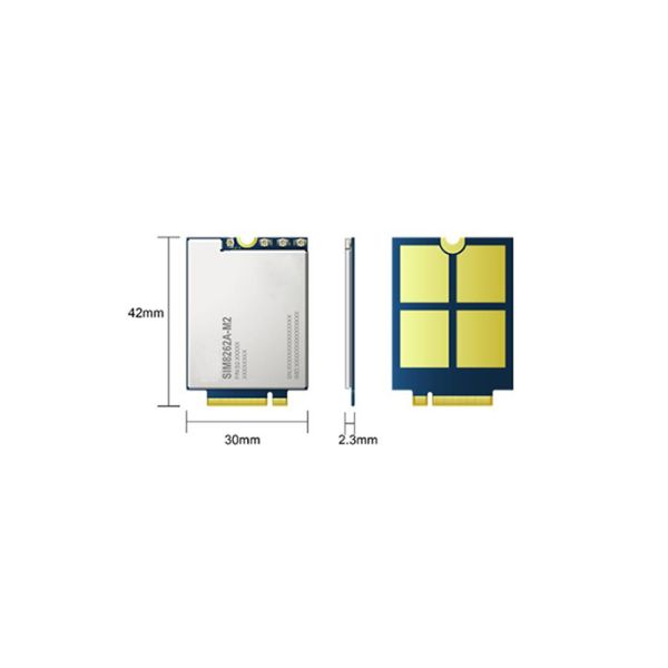 5G Wireless Communication Module SIM8262A-M2 5G Sub-6G M.2 Module Supports 5G NR