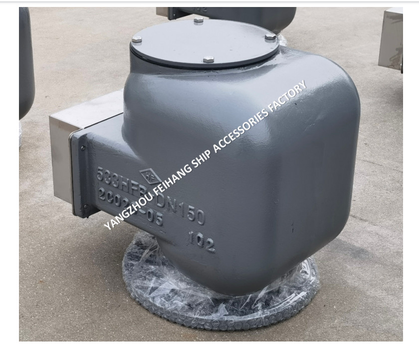 533hfb-150 Air Pipe Head （With Fire Net）For Water Tank Float Type Flange Connection