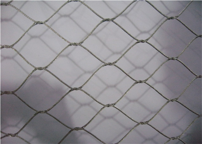 Animal Protect Stainless Steel Hand Woven Mesh 20mm - 200mm Aperture