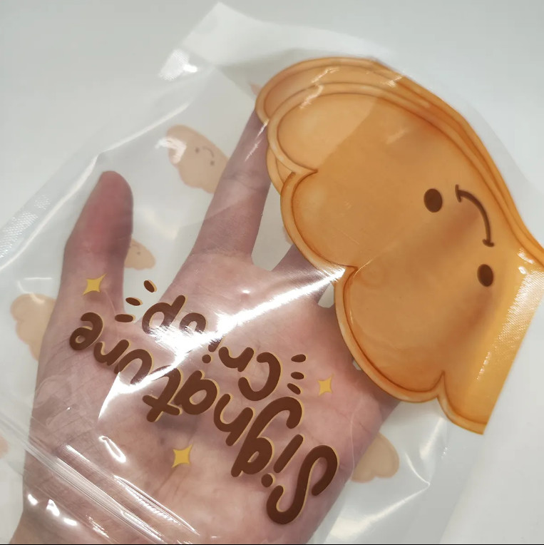 Custom Printed Plastic Biscuit Packaging Bags With Ziplock Plantain Chips Cookie Package Pouch