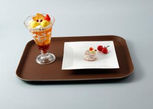 Wholesale 18inch A5 100% Melamine No Skid Food Serving Tray from china suppliers