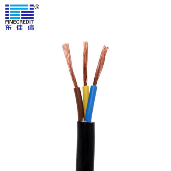 Thermoplastic Insulated 3 Conductor 10 Awg Cable , SJT/SJTW Industrial Wire 500