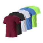 Multicolor Quick Dry Short Sleeve Sport T Shirt Gym Jerseys Fitness Shirt