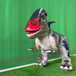 Coin Operated Animatronic Dinosaur Electric Scooter Shopping Mall Ride for Kids