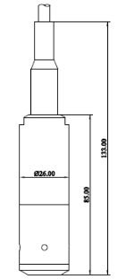 IP68 Fuel Tank Level Transducer Anti - Lightning Design Oem Service