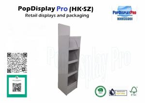 Wholesale Freely Standing Pouched Snacks Visual Merchandising Print Retail Shipper Display in Stores from china suppliers