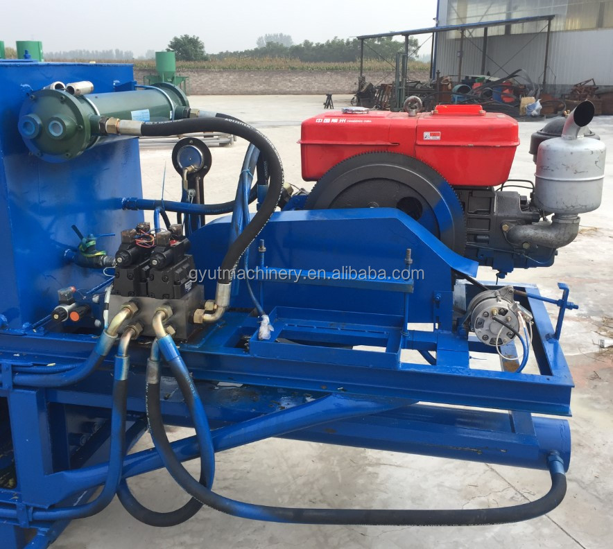 Max. Capacity 80-120pcs /h Alfalfa Hay Horizontal Hydraulic Press for Corn Silage Compress