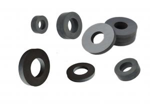 China Customized ISO9001 Ferrite Ring Magnet Black NdFeB Ring Magnet Rustproof on sale