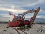 9.5m Length 2500m3 Amphibious Dredger For Sand Dredging River Lake