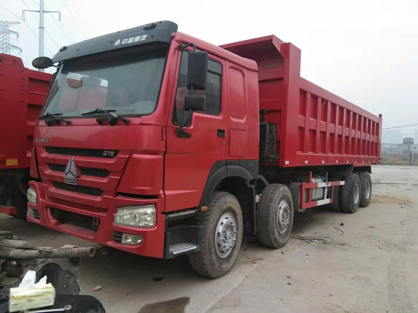 Used HOWO 375 dump Truck good condition