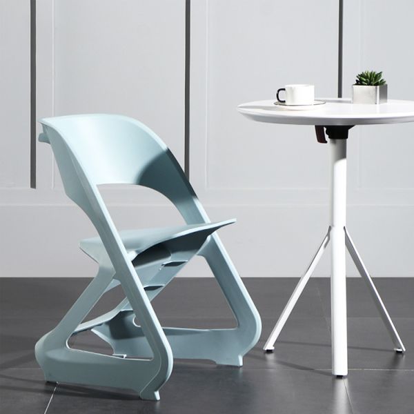 Simple Modern Stackable Plastic Cafe Chairs for Nordic Morden Outdoor Leisure Balcony