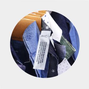 Wholesale Shop Labels 58kHz EAS Am Soft Label for Clothes label in woven pocket from china suppliers