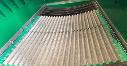 3D Wave Shale Shaker Screen Carbon Steel Frame Corrosion Resistant