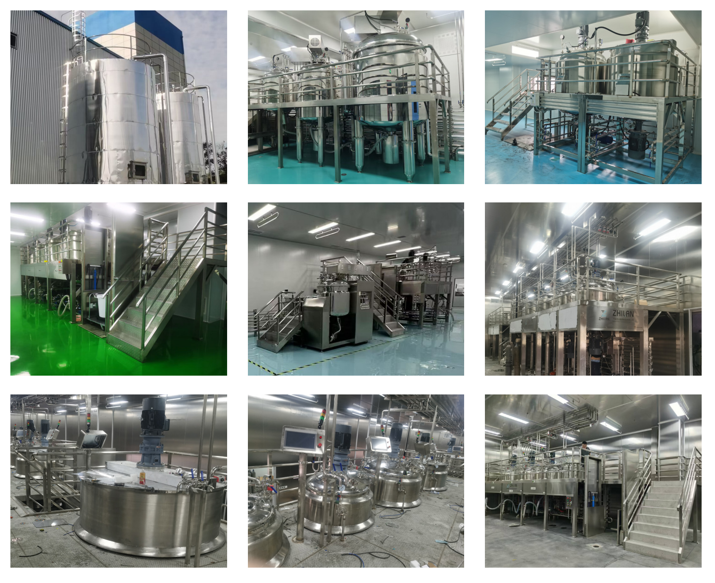200L Cosmetic Emulsifying Tank Vacuum Homogenizer Mixer with Water and Oil Pot