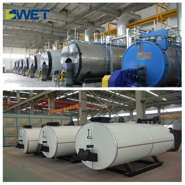 Environmentally friendly fire tube mini gas 1000kg/hr 1.0mpa steam boiler for industrial