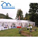 Aluminum Frame Banquet Clear Wedding Tent With Lights 2000 Seater Multi Purpose