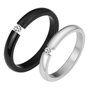 Wholesale Tagor Jewelry Super Fashion 316L Stainless Steel couple Ring TYGR146 from china suppliers