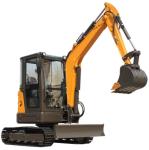 4 Ton Mini Excavator Mini Tracked Excavator CE Euro5 EPA Approved