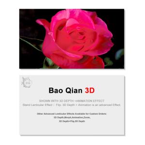 Wholesale Personal Custom Design 3D Lenticular Card / Luggage Tag Plastic from china suppliers