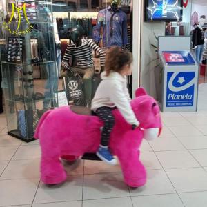 Wholesale Hansel coin operated walking animal toys motorized animals children rides car from china suppliers