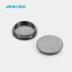 Diameter 11.5mm Black Screw Caps Cabinet Fittings For Flat Packed Furniture