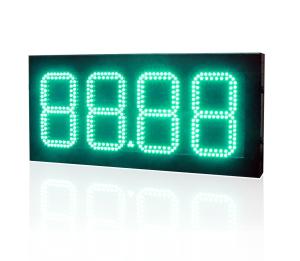 Wholesale 8.888/8.889 Green/Red Color 12 inch Outdoor Led Gas Station Signs With RF Remote Control from china suppliers