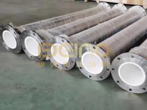 Wholesale One Piece Wear Resistant Ceramic Pipe Corrosion Resistance Ceramic Coated Pipe from china suppliers