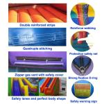 Factory Price Custom White Inflatable Bounce Castle Party Wedding Bouncer House