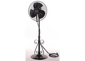 Wholesale 16 18 Inch Oscillating Pedestal Fan 3 Metal Blade Chrome Floor Standing For Home from china suppliers
