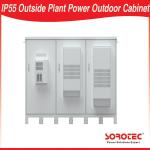 Ip55 Metal Electrical Outdoor Battery Cabinet , Plant Power Outdoor Cabinet