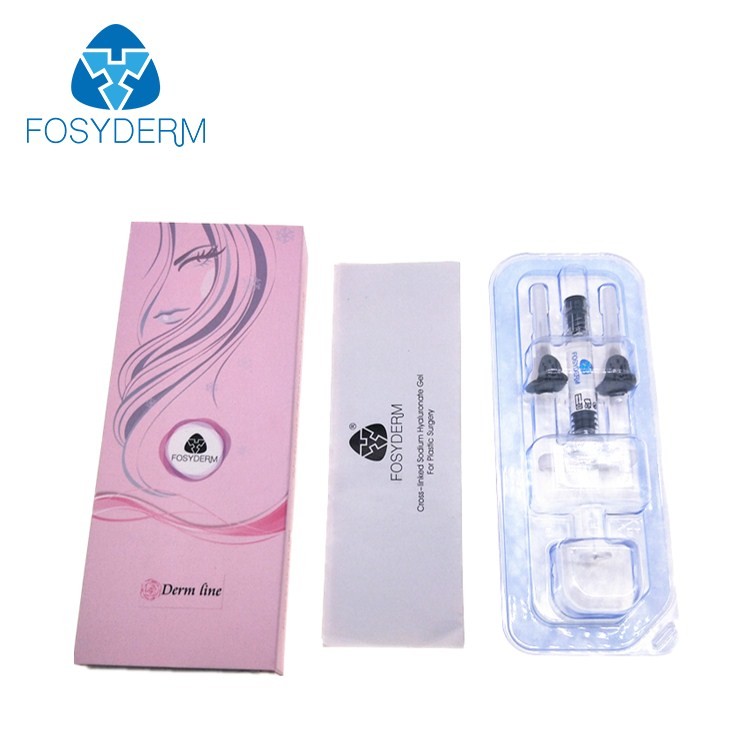 Hyaluronic Acid Dermal Fosyderm Filler Facial Contour CE ISO Certification